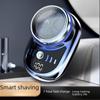 Sanqiao Men's Portable Mini Electric Shaver - Wireless Single Blade Razor for Travel