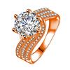 Кольцо с имитацией муассанита, 5 карат, роскошное кольцо «Три жизни, три поколения» 