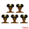 10pcs /Lots Fashion Black Girl Magic Mbroidered Patches Cartoon Letter Slogan Patch Iron On Patches For Clothing Jackets Diy 