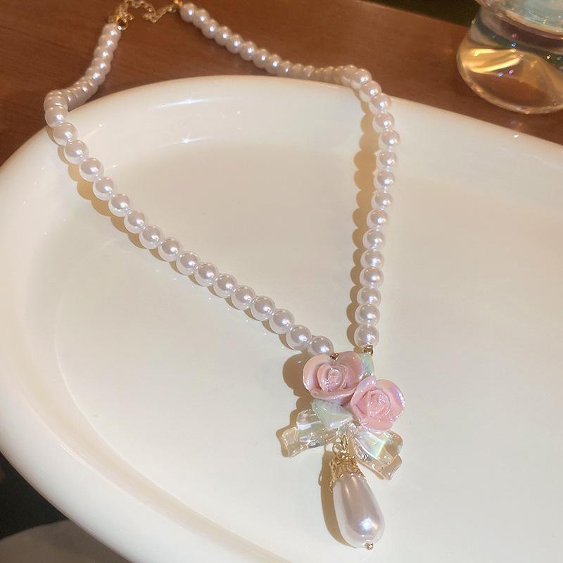 Серьги с розовыми цветами в форме сердца и кошачьим глазом, модные серьги, высококачественные серьги