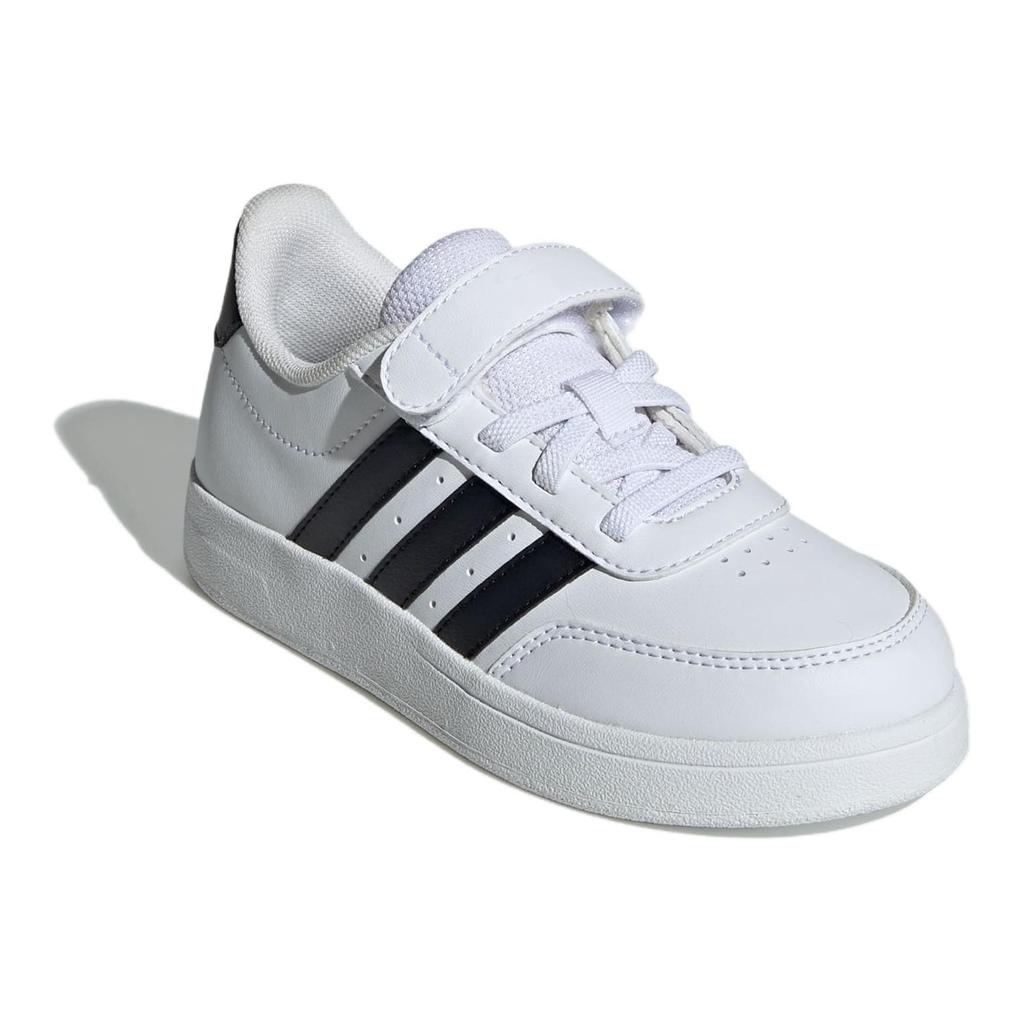 Adidas BREAKNET 2.0 Slip Resistant Anti Kick Low top Kids' Skateboarding Shoes White Kids' IE3792