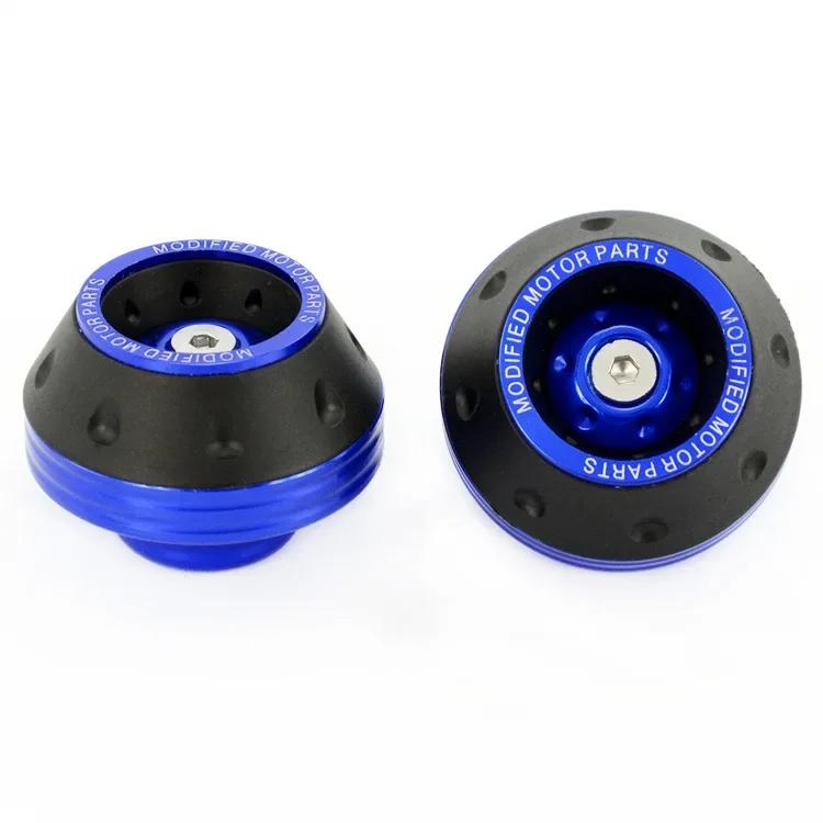 22Pcs Motorcycle Crash Protector Wheel Protection Pads Colorful Motorbike Tire Frame Slider Motocross M6 Nuts Washer JDM Bolts