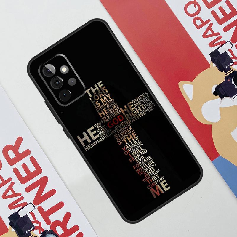 Christianity Lord Prayer Case For Samsung Galaxy A52 A32 A12 A56 A36 A16 A13 A23 A33 A53 A54 A34 A14 A15 A35 A55 A17
