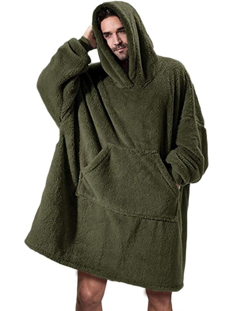 2022 Autumn/Winter Solid Color Hooded Sweatshirt - Thick Long Sleeve for Couples, European & American Style