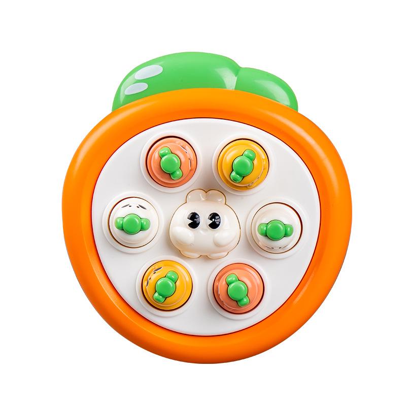 Развивающая милая игра «Ударь крота» с лягушкой и кроликом для детского мышления и взаимодействия родителей и детей