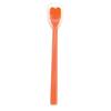 Ikesho Genuine Silicone Spoon, Small, 17.5 X 2.7 Cm, Marmalade, IK8013