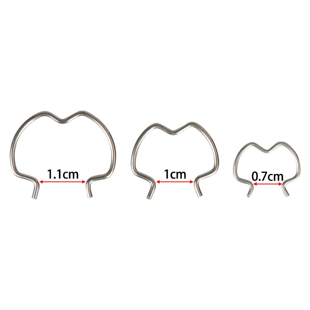 18pcs Quick Connector Clips,3/8" 1/2" 5/8" Transmission Cooler Line Clip 800-801