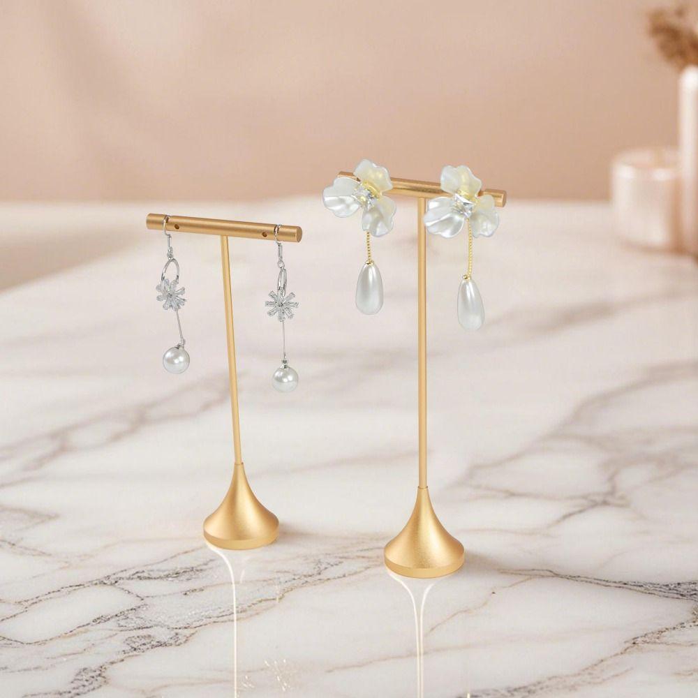 Space Saving Earring Display Stand Detachable T-Shape Rack  Jewelry Display