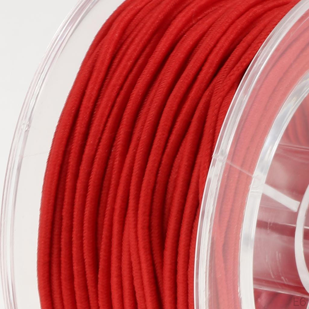 1 Рулон Эластичная Растягивающаяся Нить Шнур для Бусин Браслета Ожерелья Украшений