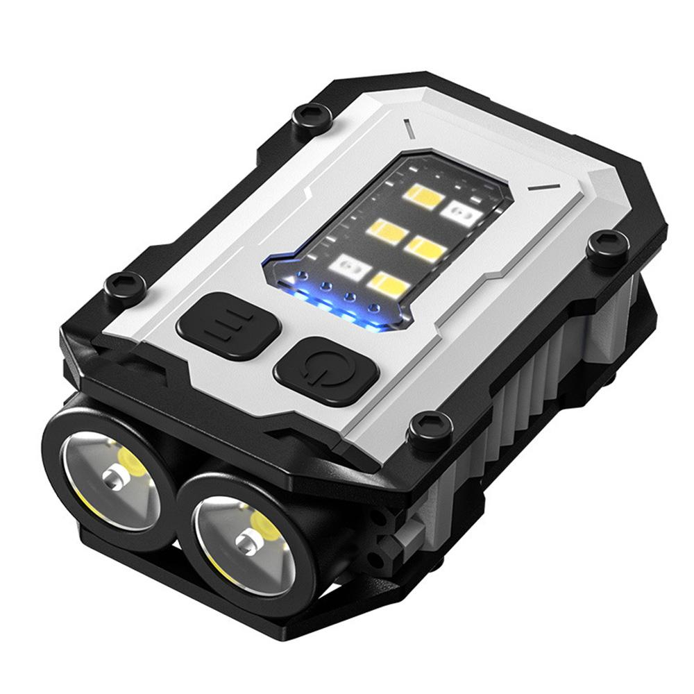 Mini COB Keychain Light Portable Super Bright Camping Flashlight Magnetic Key Chain Torch Work Light Outdoor Emergency Lantern