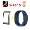 Metal Frame+nylon Band for Amazfit Helio Strap Wristband/armband Biceps Sports Replacement Accessories  for Amazfit Helio Strap
