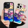 JT171 Классический Винтажный Автомобиль для iPhone 17 16 15 14 Pro Max Samsung S26 S25 Ultra A17 A16 A07 A56 A15 Xiaomi 15T Redmi 15c 14C Note 13 14 Мягкий Чехол из ТПУ