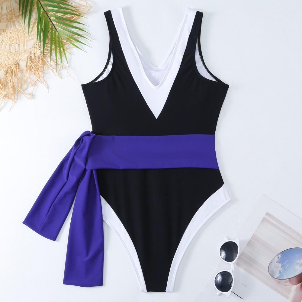 Сексуальный слитный купальник с открытой спиной, женский европейский и американский однотонный обтягивающий шифон юбка купальник комплект