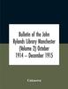 Книга Bulletin Of The John Rylands Library Manchester (Volume 2) October 1914 - December 1915