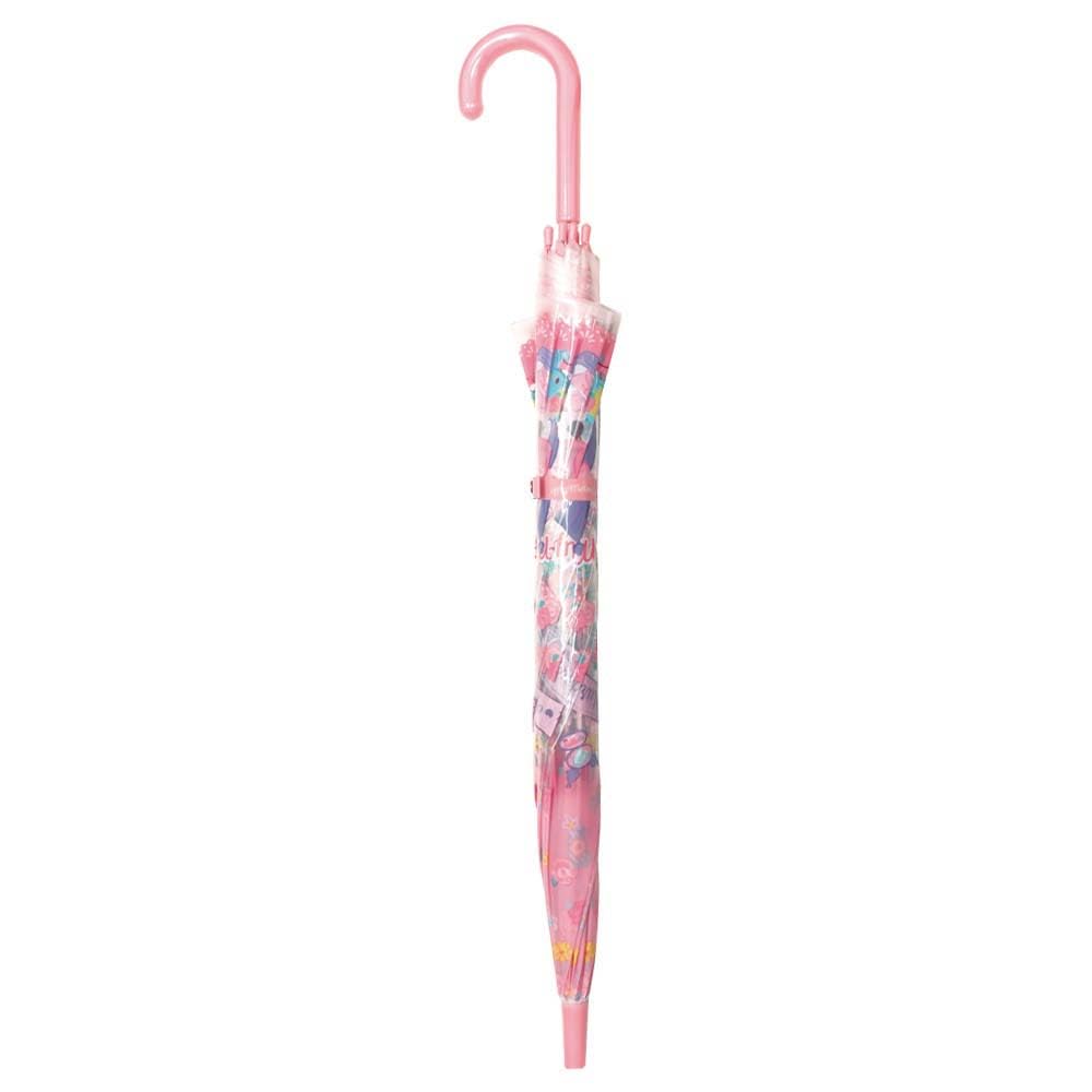 J's Planning My Melody & Kuromi Children's Vinyl Umbrella, 55cm, One-Touch Type, 32479
