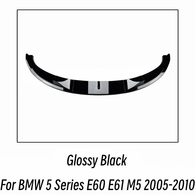For BMW 5 Series E60 E61 M5 2005 06 07 08 09 10 Front Bumper Splitter Lip Chin Spoiler Diffuser Car Exterior Tuning Accessories