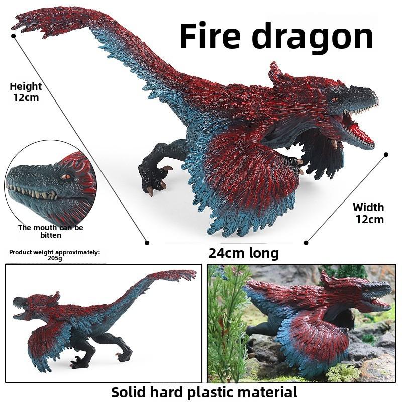 Mosasaurus Dinosaur Model Toy With Moving Jaw For Kids Educational Playroom Gift