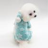 Soft Fleece Dog Pajamas Jumpsuit Winter Dog Clothes Star Pattern Warm Comfortable Jumpsuits Coat for Small Dogs Puppy Dog Cat Clothing Jumpsuits