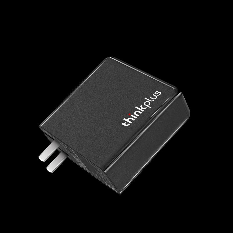 Lenovo Быстрое зарядное устройство ThinkPlus 135W GaN с двумя портами Type-C
