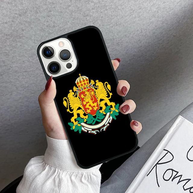 Болгария Паспорт Флаг Карта Чехол для Телефона Накладка Для iPhone 17 Air 16 15 14 plus 11 12 13 pro max coque Оболочка Fundas