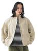 LIFE STORE by BEAMS Military Blouson Light Beige BMING Women's 2-Way (Sizes S-M)