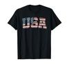USA T Shirt US Flag Tee Patriodic 4th Of July America Tshirt