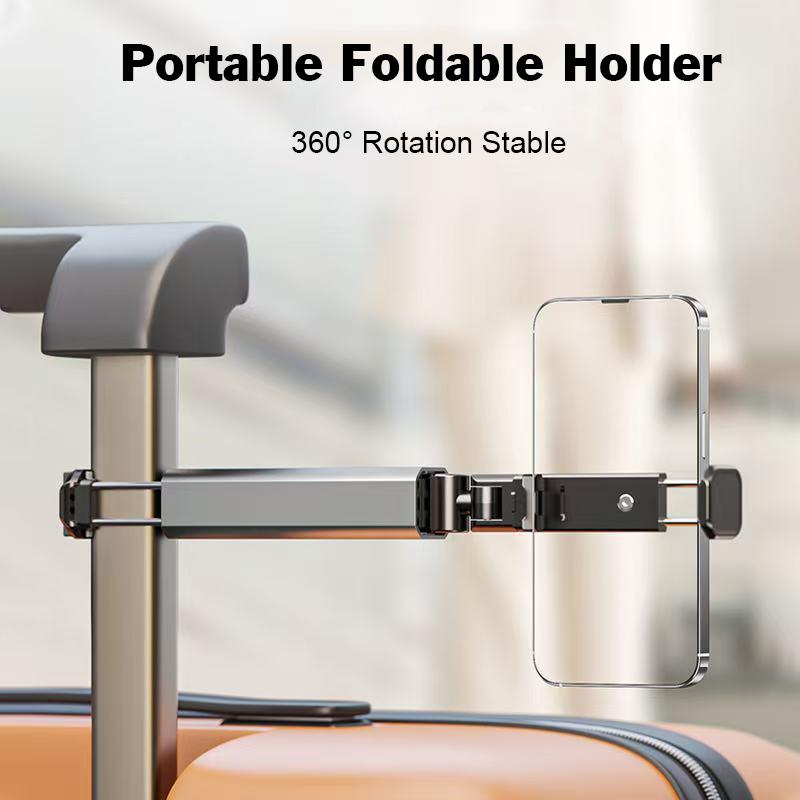 Portable Phone Holder 360° Rotation Desk Station Phone Stand For Live Aluminum Alloy High Quality