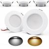 5W 7W 9W 12W 15W LED Recessed Ceiling Light Panel Downlight White Lamp Cool Warm White 220V