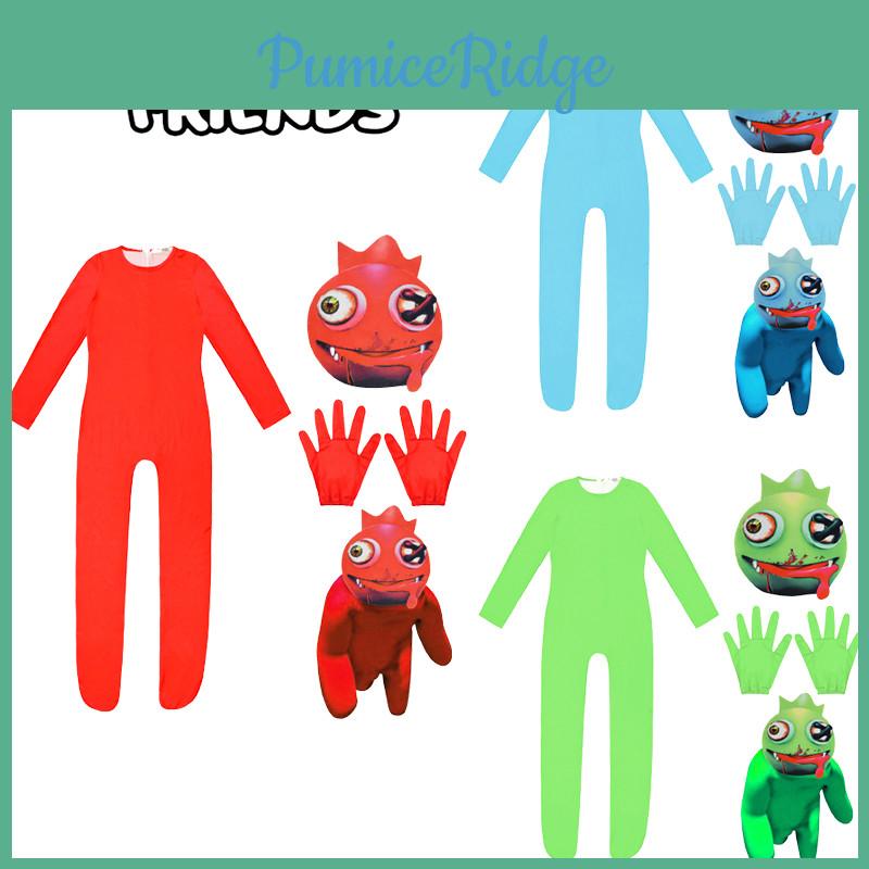 Красочный Косплей Костюм Roblox Rainbow Friends Для Детей Танцевальная Вечеринка