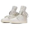 Comme des Garçons Air Jordan 1 Retro Strap High 'White' (Unisex) Sail / Sail / Sail Vintage Basketball Shoes CN5738 100