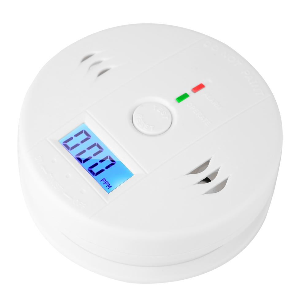 High Quality Carbon Monoxide Alarm CO Smoke Intelligent Sensor Poisoning Gas Warning  Detector