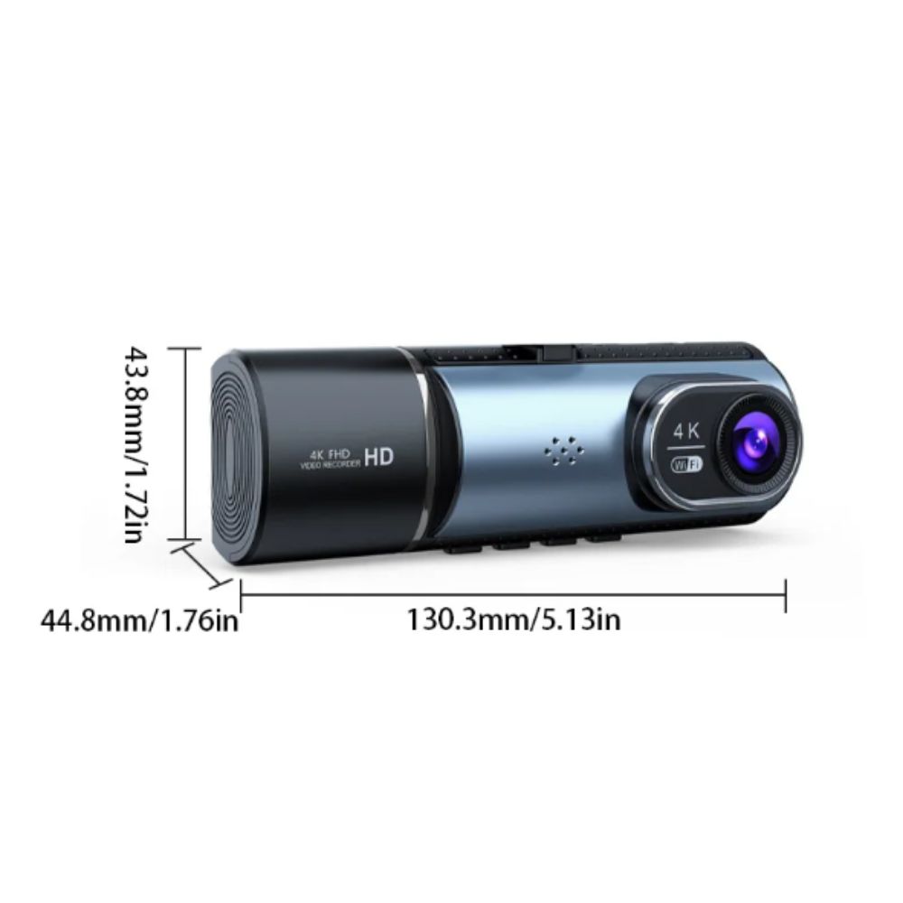 WDR Dynamic Adjustment Dash Cam 4K Ultra HD Car Dash Camera Video Recorder  Car Use
