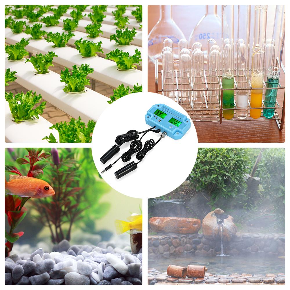 Professional 3 In 1 pH/TDS/TEMP Meter Water Detector Multi-parameter Digital LCD Tri-Meter