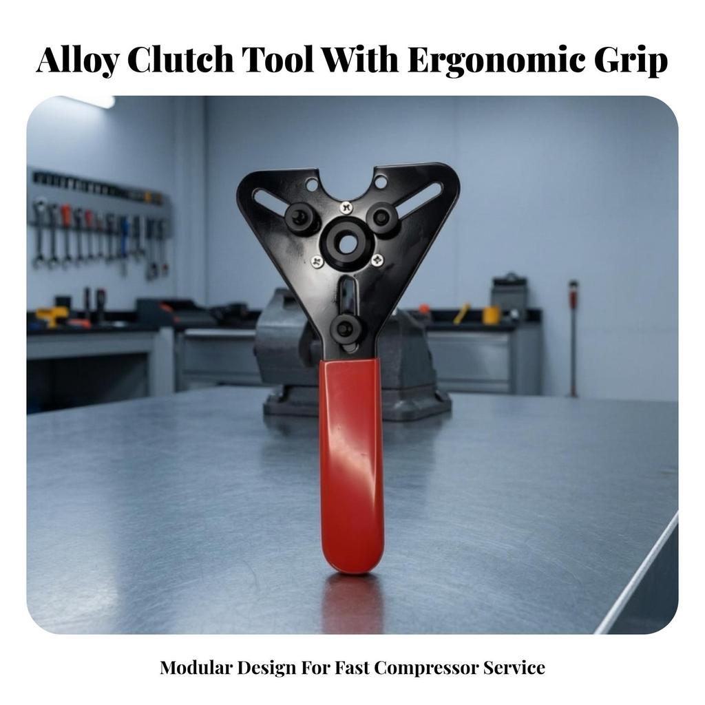Compressor Clutch Wrench with Bolts Long-Lasting for Mechanics, Car Owners