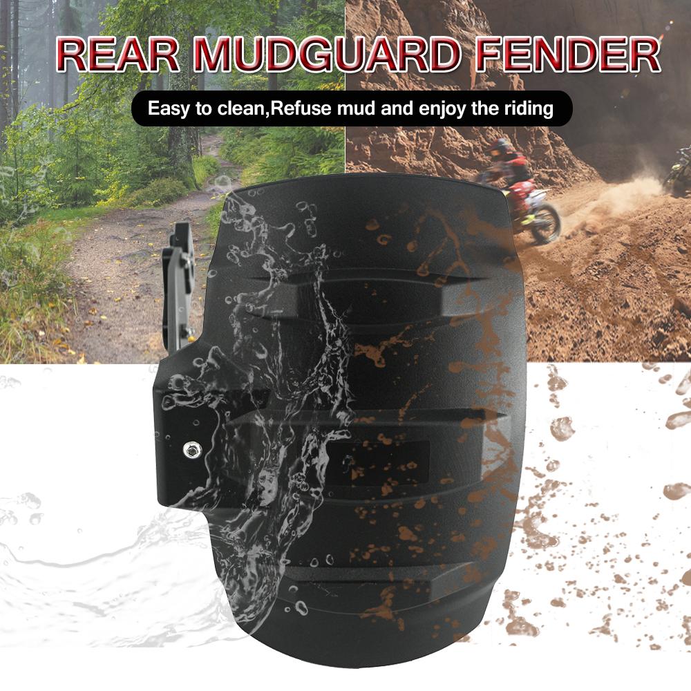 Motorcycle Mud Splash Guard Tire Hugger Cover Rear Fender Mudguard For BMW F800GS F800R F700GS F650GS 2008-2016 2017 F 800 GS/R