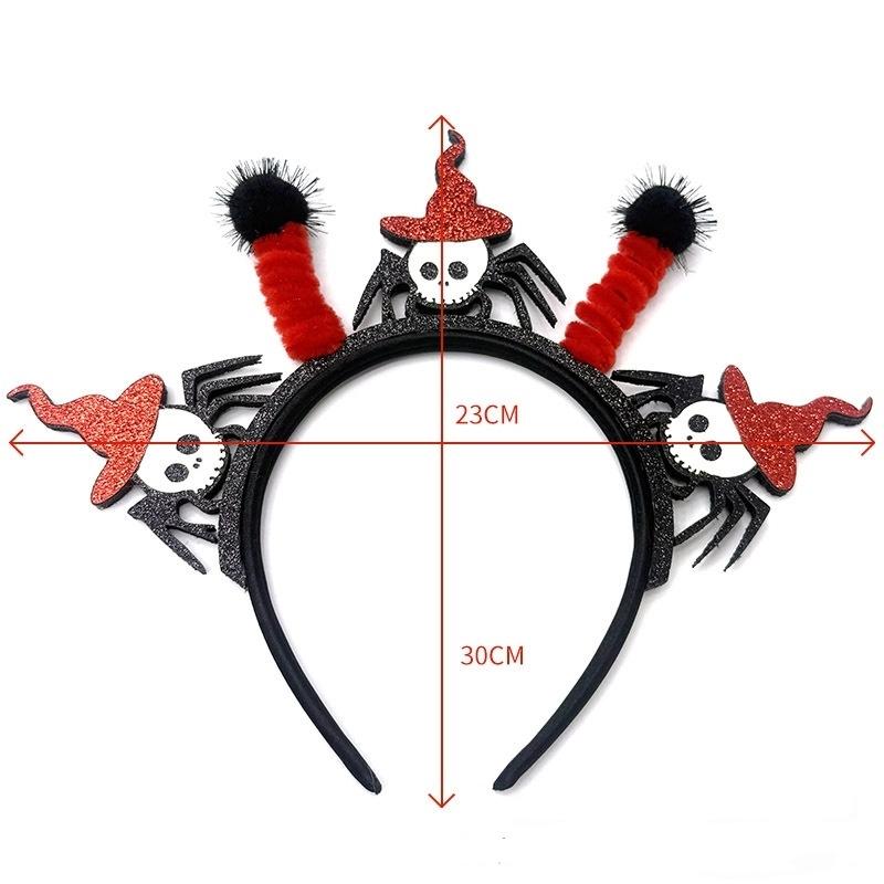 Halloween Hairband Festival Hair Band Spider Ghost Cosplay Hair Hoop DIY Masquerade Party Hair Accessories Cute Halloween Gift