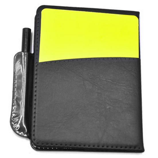 Карточки футбольных рефери Футбольные красные карточки Желтые карточки Насыщенные цвета Карты профессиональных рефери Предупреждающие карточки для футбольных рефери