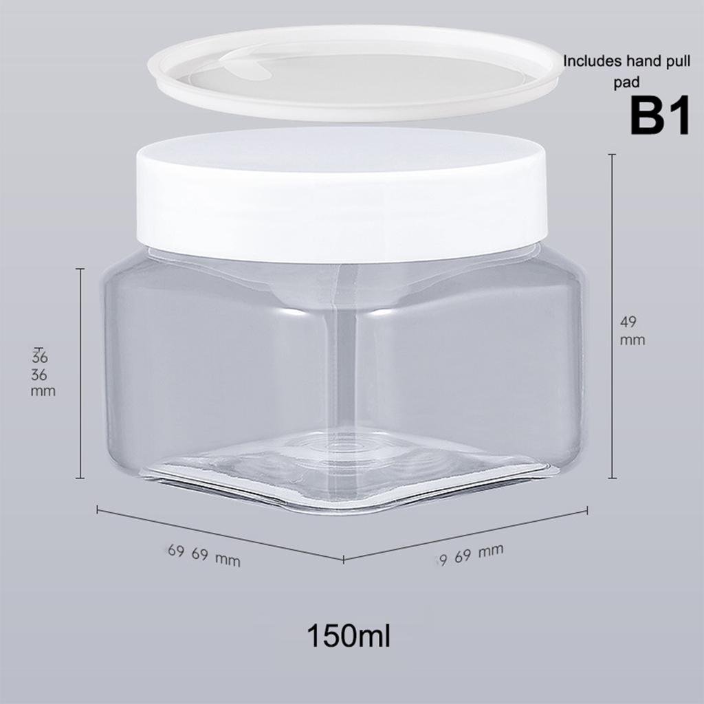 150 мл многоразовый флакон для лосьона, контейнер для жидкости, дезинфицирующее средство для рук, гель для душа, пластиковый пустой флакон с широким горлом для лосьона для тела/скраба