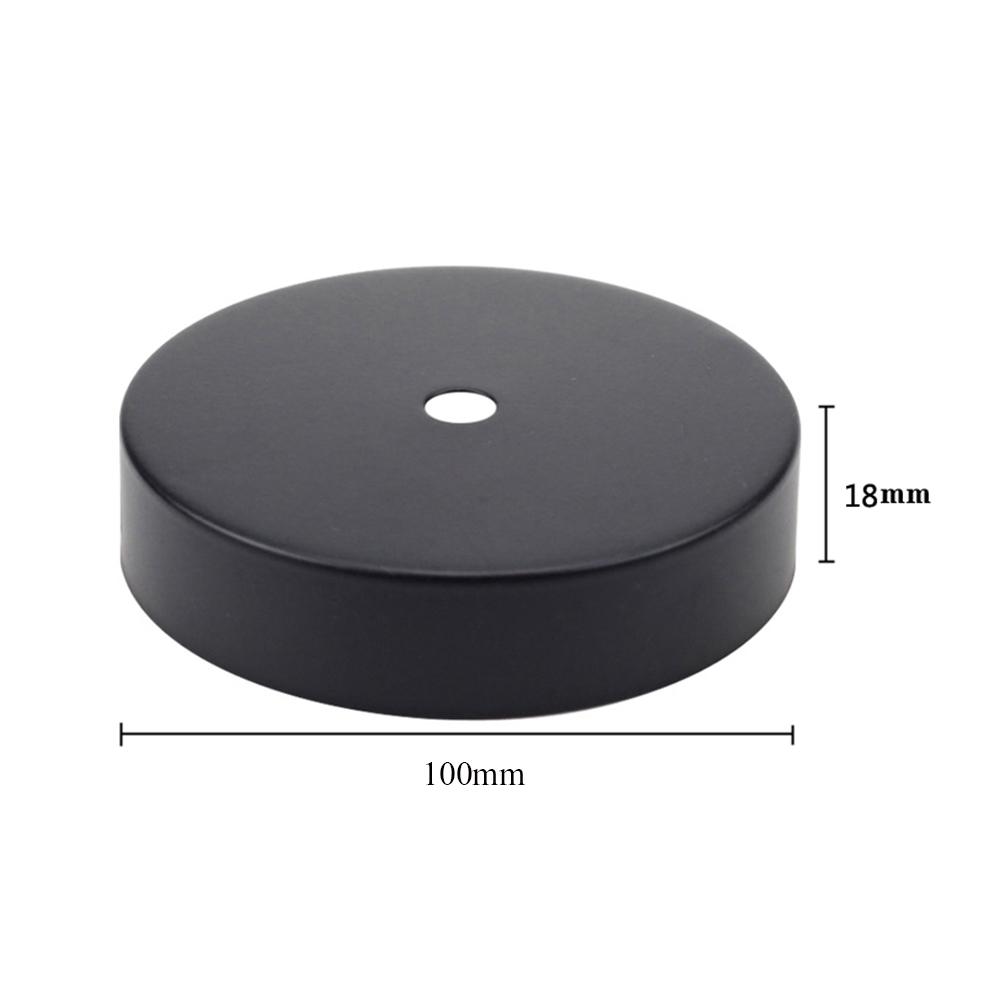 Подвесной светильник, круглый потолочный поднос, настенный светильник, металлическое основание светодиодного корпуса, комплект подноса с прямым краем, держатель для подвесной лампы, аксессуары