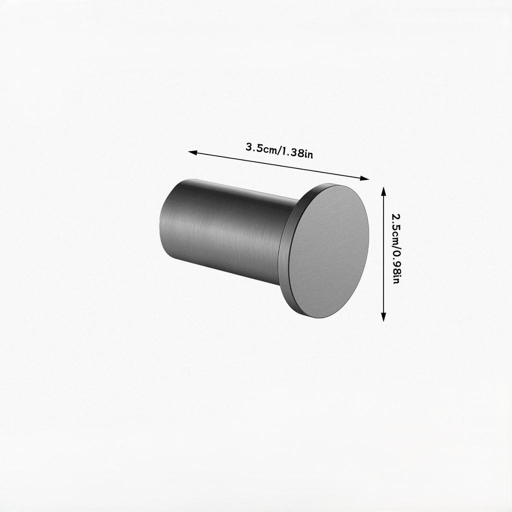 Factory Price Bathroom Kitchen Modern Minimalist Design Living Room Waterproof Wall Clothes Stainless Steel Clothes Hook