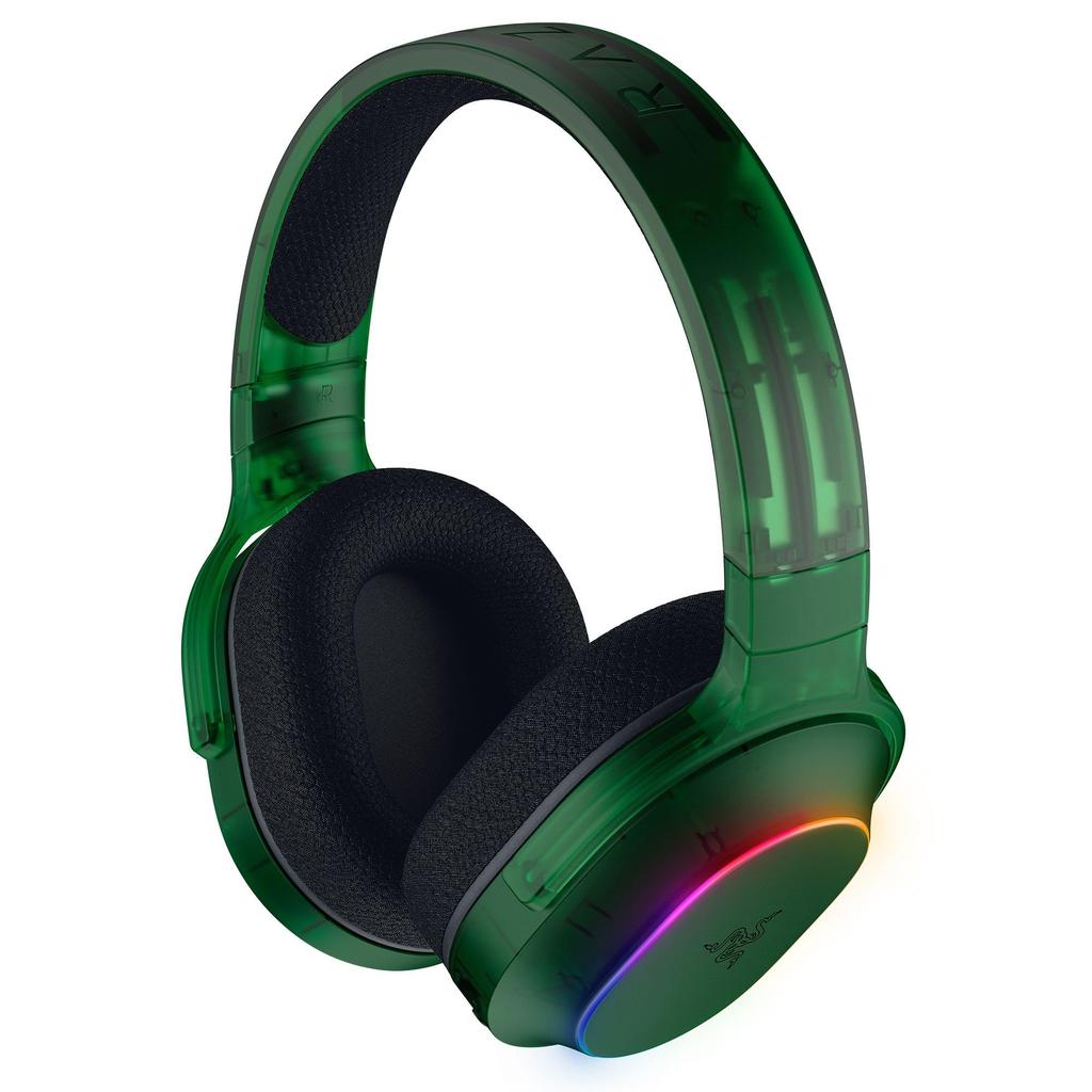 Razer Barracuda X Chroma Phantom Green Edition Wireless Gaming Headset with TriForce 40mm Detachable HyperClear Battery Switch and Drivers,
