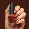OPI Nail Лак для ногтей Очень Легко Коричневый 15мл Идеально в качестве подарка Лак, Пигментированный, Наносить, Кремовый, (Ногтевой NLF025) -