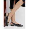 Shoetopia Женские балетки без шнуровки Черные