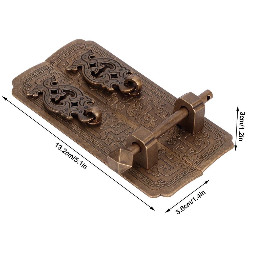 Botanical Pattern Pull Handles Brass Cabinet Door Handle Vintage Door Handle Set Decoration