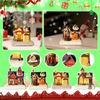 Christmas Decorations Resin Small House Micro Resin House Christmas Creative Luminous Small House