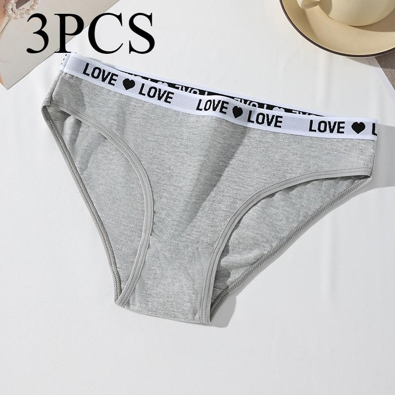 Женское нижнее белье, сексуальные спортивные бесшовные трусики-стринги с надписью «Письмо» из хлопка с низкой талией и треугольными чашечками
