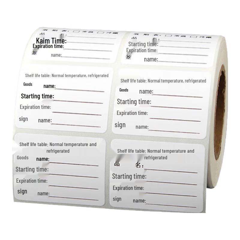 Ansafe 40x30mm Food Expiry Date Label Stickers