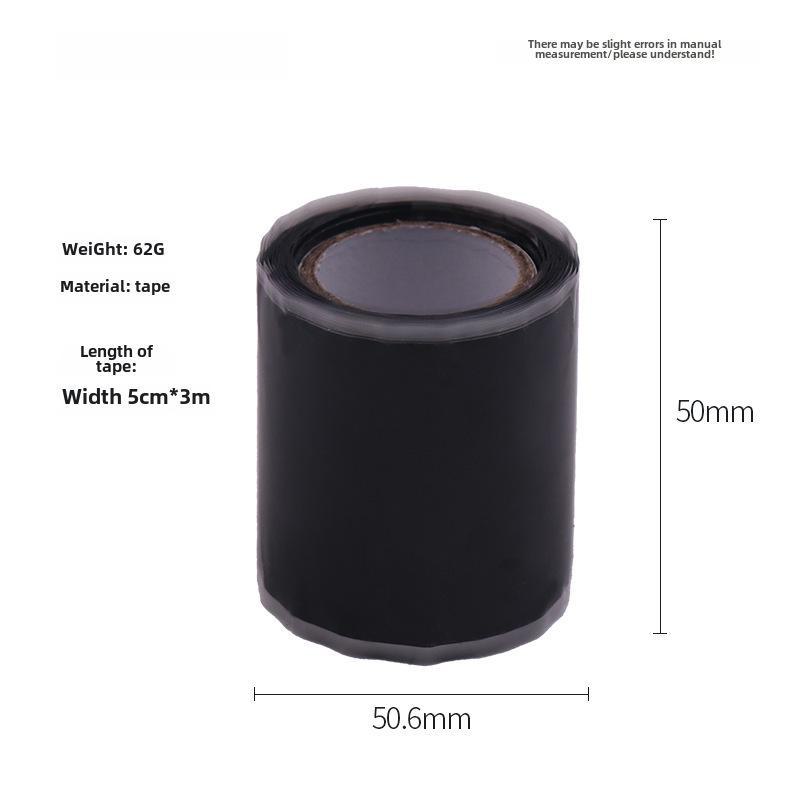 Водонепроницаемая, изолированная, термостойкая силиконовая самоклеящаяся лента для ремонта водопроводных труб, соединений проводов и использования в автомобиле/доме