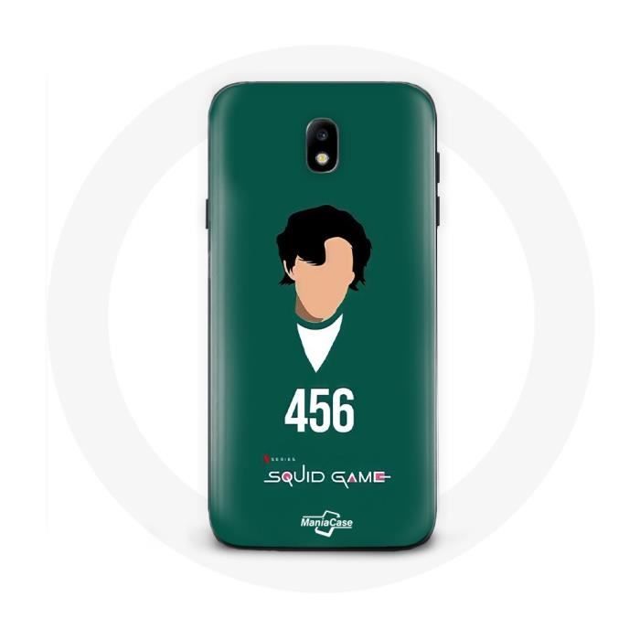 Case for Samsung Galaxy J5 2017 Squid Game Seong Gi Hun Number 456