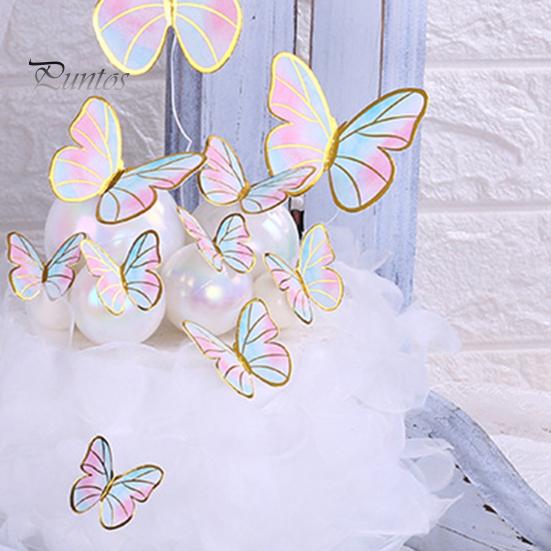 Популярные простые в использовании 2 стиля украшения торта многоцветные пищевые для выпечки